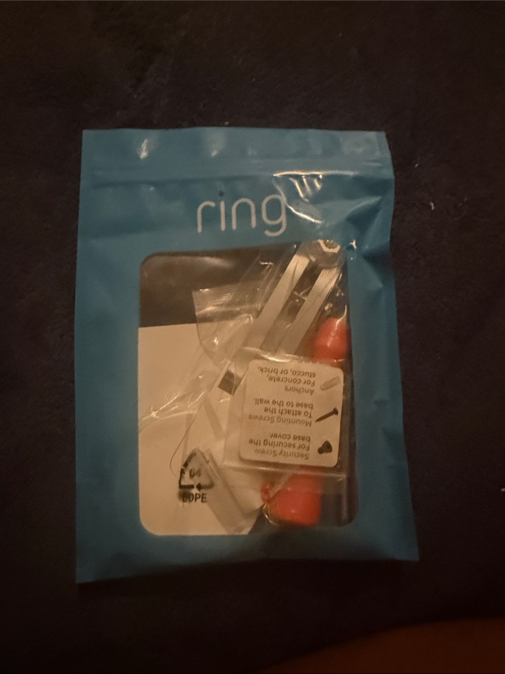 RING OEM Mount for Stick Up Camera White BRAND NEW